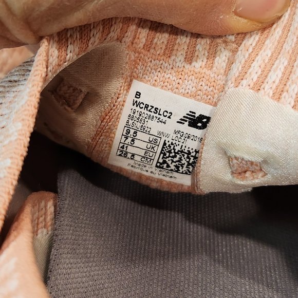 New Balance Fresh Foam CRUZ Sockfit Flyknit Pink Women's Running Shoes Sz 9.5 - Picture 11 of 11